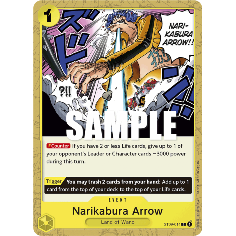 Narikabura Arrow: Carte One Piece Yamato-[ST-09] N°ST09-014