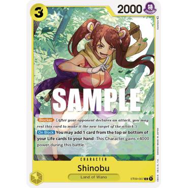 Shinobu: Carte One Piece Yamato-[ST-09] N°ST09-007