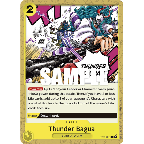 Thunder Bagua: Carte One Piece Yamato-[ST-09] N°ST09-015