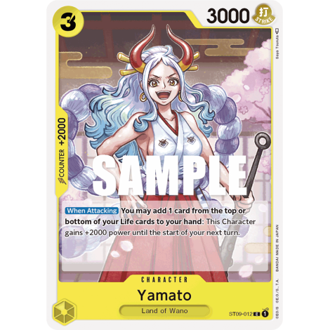 Yamato: Carte One Piece Yamato-[ST-09] N°ST09-012