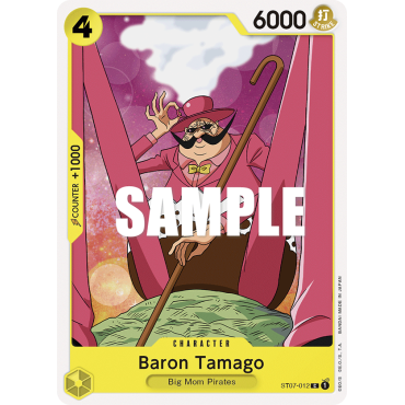 Baron Tamago: Carte One Piece Big Mom Pirates [ST-07] N°ST07-012