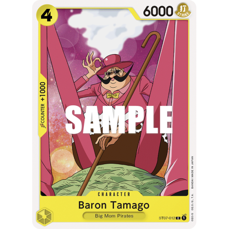 Baron Tamago: Carte One Piece Big Mom Pirates [ST-07] N°ST07-012