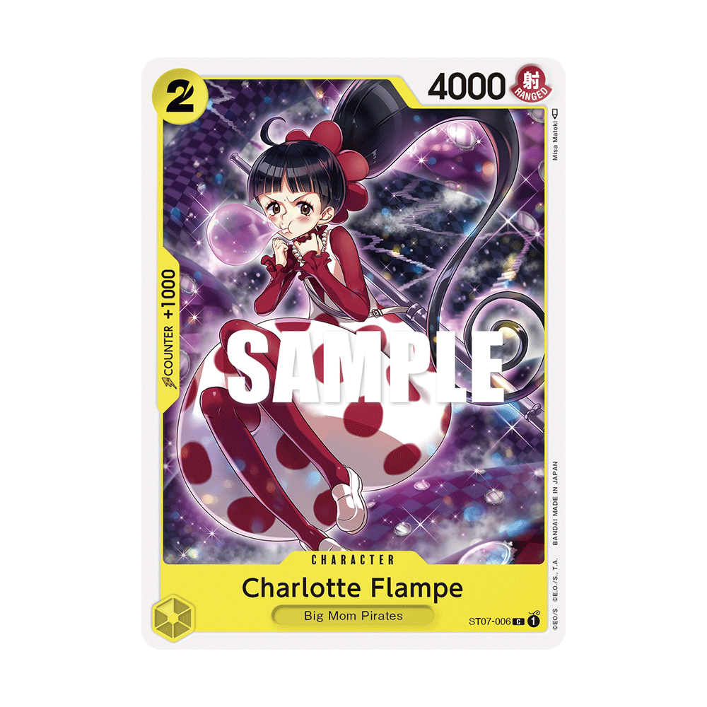 Charlotte Flampe: Carte One Piece Big Mom Pirates [ST-07] N°ST07-006