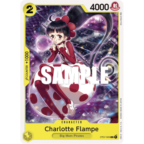 Charlotte Flampe: Carte One Piece Big Mom Pirates [ST-07] N°ST07-006