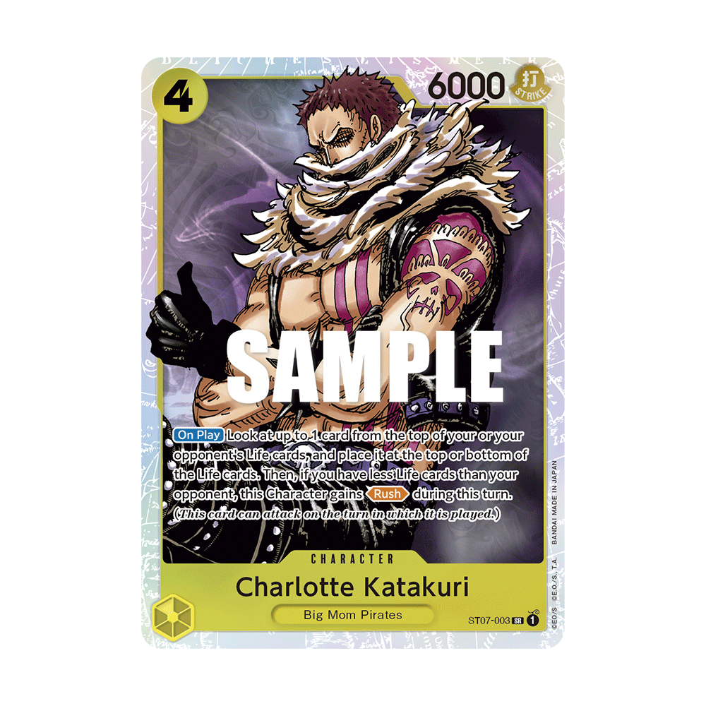 Charlotte Katakuri: Carte One Piece Big Mom Pirates [ST-07] N°ST07-003