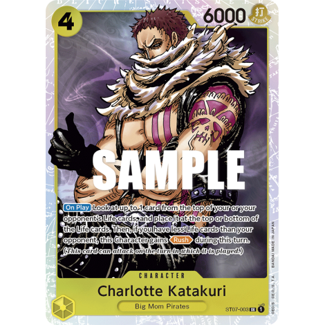 Charlotte Katakuri: Carte One Piece Big Mom Pirates [ST-07] N°ST07-003