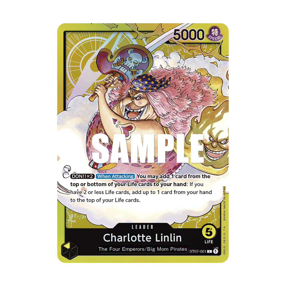 Charlotte Linlin: Carte One Piece Big Mom Pirates [ST-07] N°ST07-001