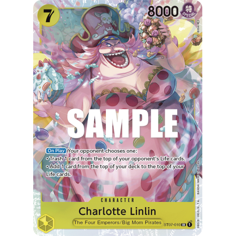 Charlotte Linlin: Carte One Piece Big Mom Pirates [ST-07] N°ST07-010