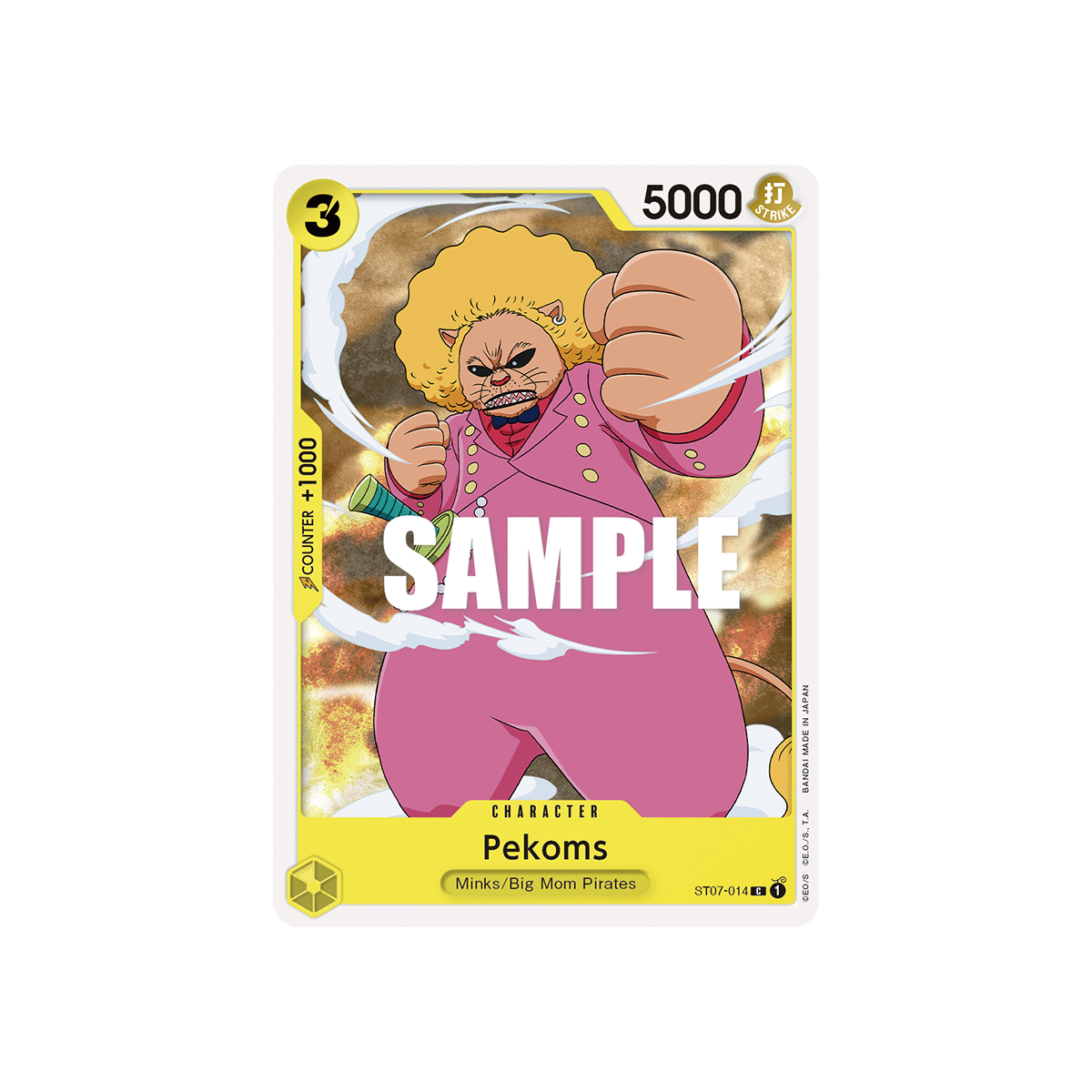 Pekoms: Carte One Piece Big Mom Pirates [ST-07] N°ST07-014