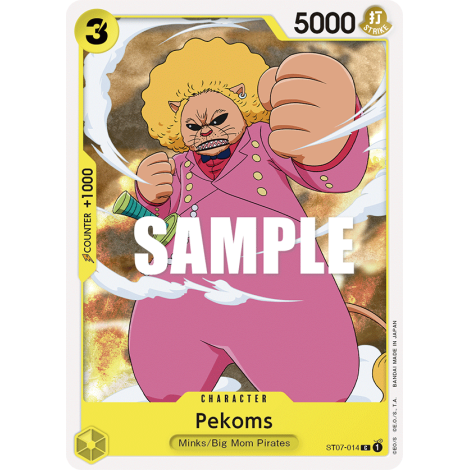 Pekoms: Carte One Piece Big Mom Pirates [ST-07] N°ST07-014