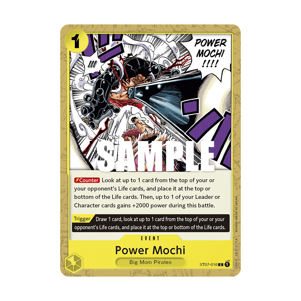 Power Mochi: Carte One Piece Big Mom Pirates [ST-07] N°ST07-016