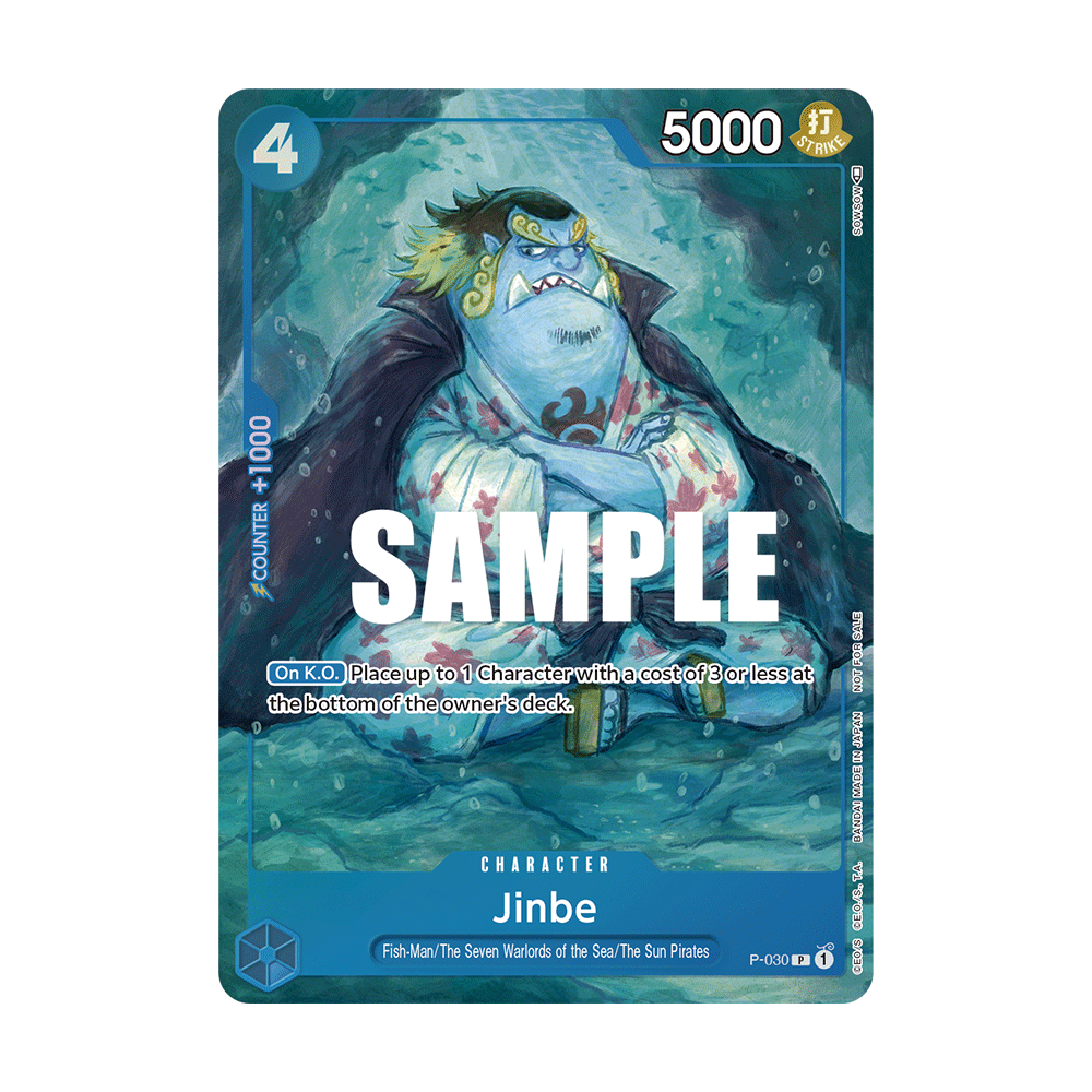 Jinbe: Carte One Piece Included in Event Pack Vol.1 N°P-030