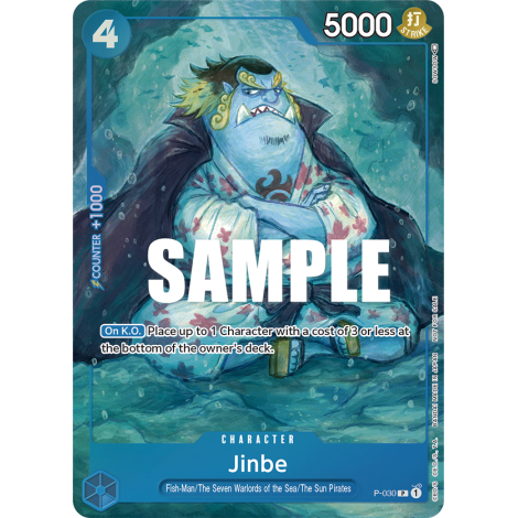 Jinbe: Carte One Piece Included in Event Pack Vol.1 N°P-030