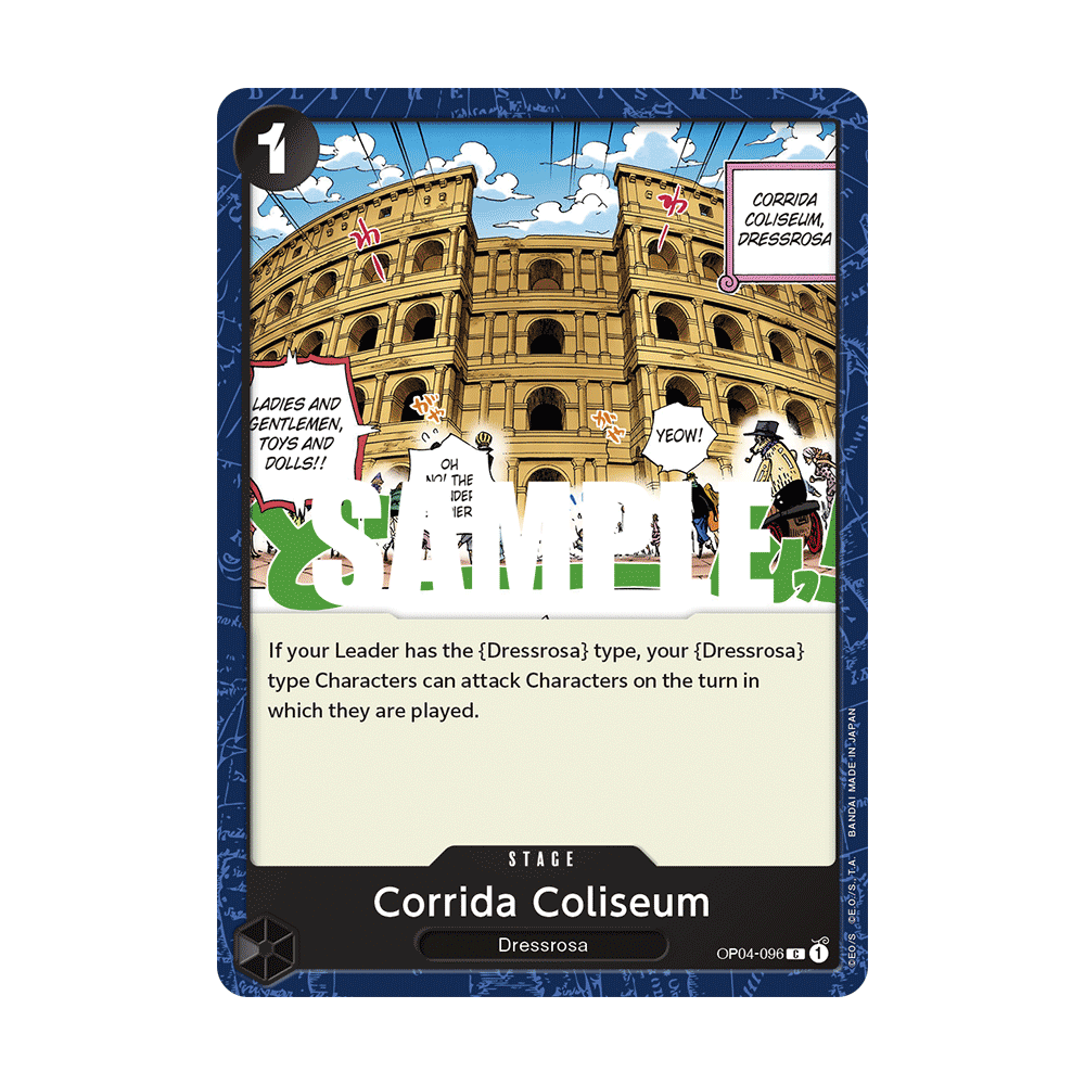 Corrida Coliseum: Carte One Piece KINGDOMS OF INTRIGUE [OP04] N°OP04-096