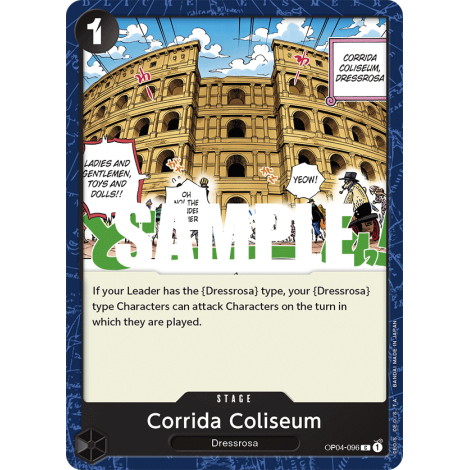 Corrida Coliseum: Carte One Piece KINGDOMS OF INTRIGUE [OP04] N°OP04-096