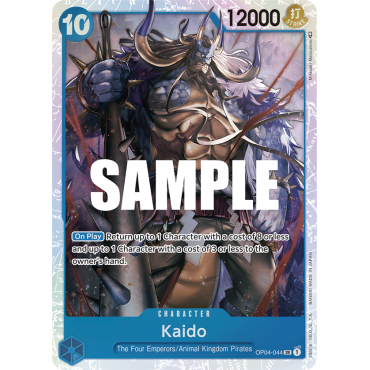 Kaido: Carte One Piece KINGDOMS OF INTRIGUE [OP04] N°OP04-044