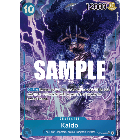 Kaido: Carte One Piece KINGDOMS OF INTRIGUE [OP04] N°OP04-044