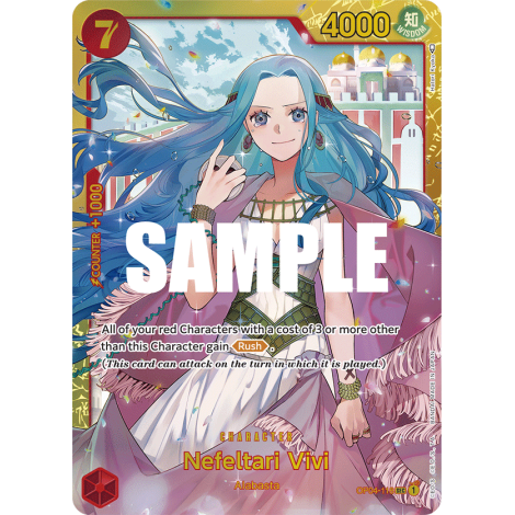 Nefeltari Vivi: Carte One Piece KINGDOMS OF INTRIGUE [OP04] N°OP04-118