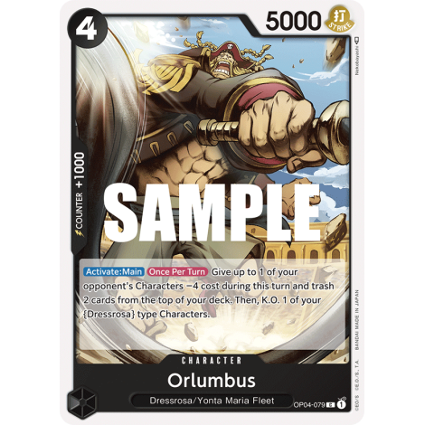 Orlumbus: Carte One Piece KINGDOMS OF INTRIGUE [OP04] N°OP04-079