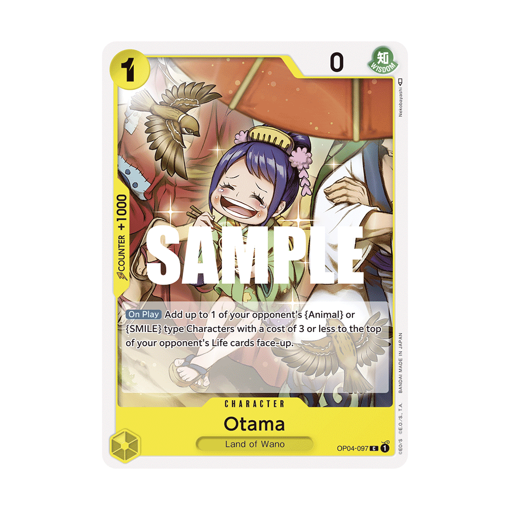 Otama: Carte One Piece KINGDOMS OF INTRIGUE [OP04] N°OP04-097