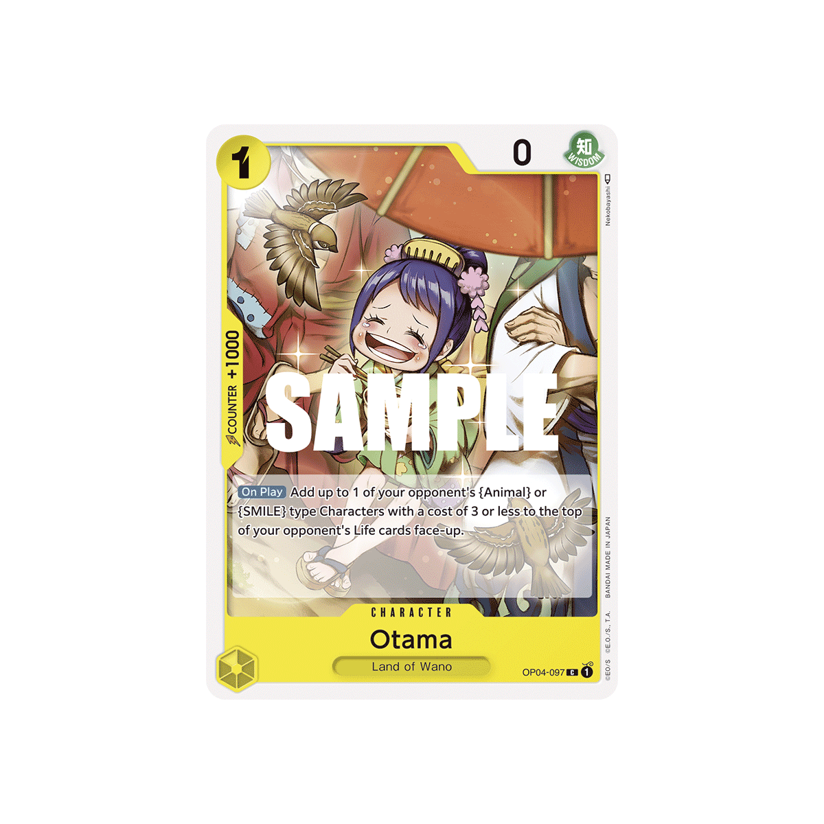 Otama: Carte One Piece KINGDOMS OF INTRIGUE [OP04] N°OP04-097