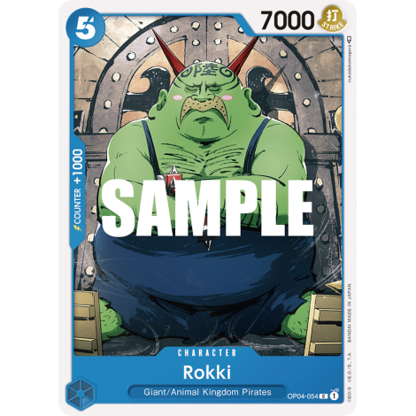 Rokki: Carte One Piece KINGDOMS OF INTRIGUE [OP04] N°OP04-054