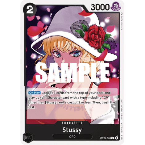 Stussy: Carte One Piece KINGDOMS OF INTRIGUE [OP04] N°OP04-084