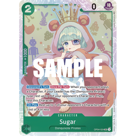 Sugar: Carte One Piece KINGDOMS OF INTRIGUE [OP04] N°OP04-024