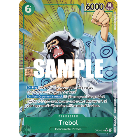 Trebol: Carte One Piece KINGDOMS OF INTRIGUE [OP04] N°OP04-030