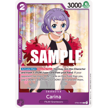 Carina: Carte One Piece ONE PIECE FILM edition [ST-05] N°ST05-005
