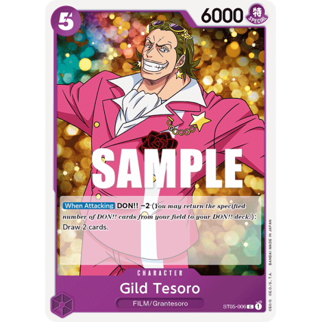 Gild Tesoro: Carte One Piece ONE PIECE FILM edition [ST-05] N°ST05-006