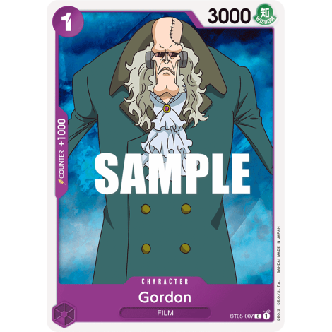 Gordon: Carte One Piece ONE PIECE FILM edition [ST-05] N°ST05-007