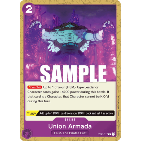 Union Armada: Carte One Piece ONE PIECE FILM edition [ST-05] N°ST05-017