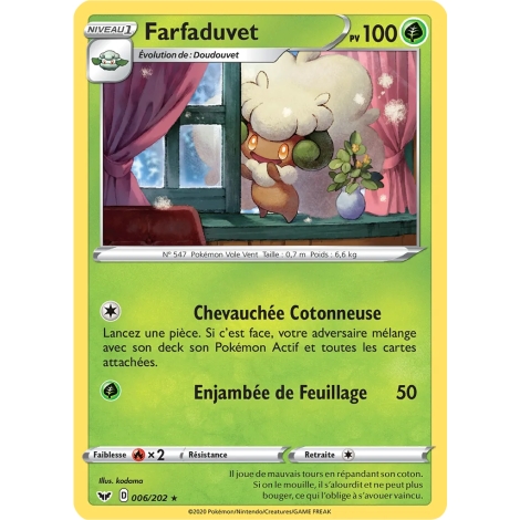 Farfaduvet 006/202 : Joyau Rare (Brillante) de l'extension Pokémon Épée et Bouclier