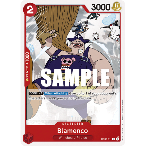 Blamenco: Carte One Piece PILLARS OF STRENGTH [OP03] N°OP03-011
