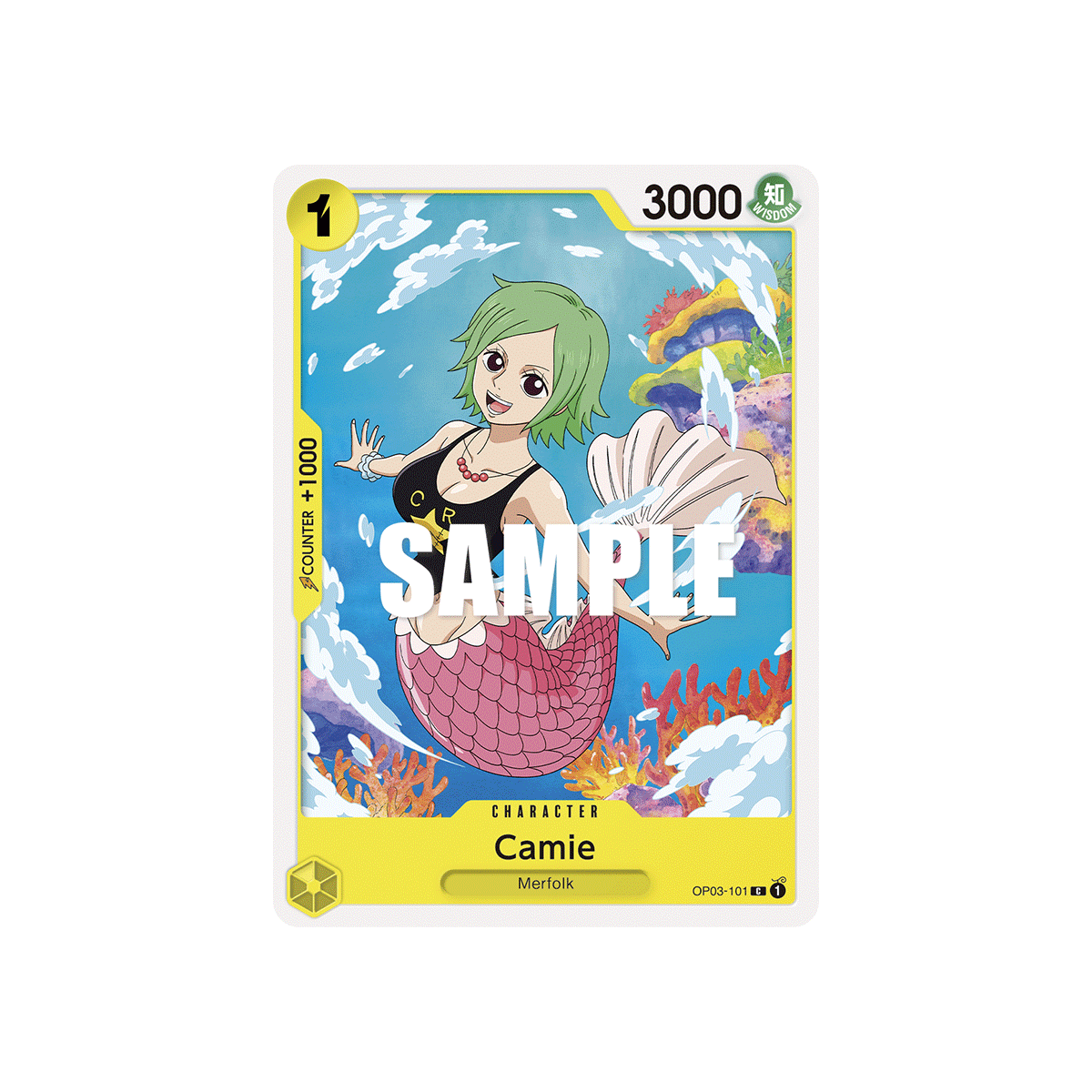 Camie: Carte One Piece PILLARS OF STRENGTH [OP03] N°OP03-101