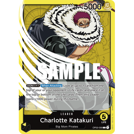Charlotte Katakuri: Carte One Piece PILLARS OF STRENGTH [OP03] N°OP03-099