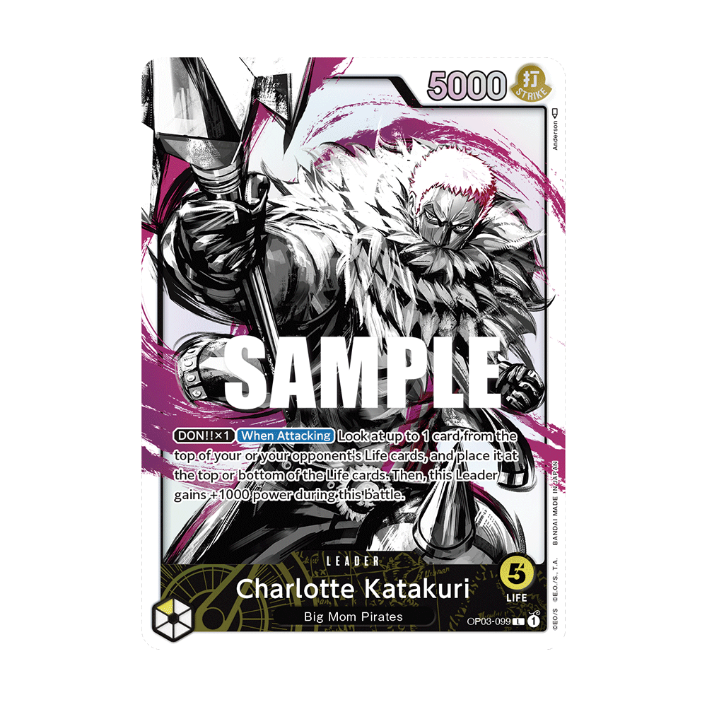 Charlotte Katakuri: Carte One Piece PILLARS OF STRENGTH [OP03] N°OP03-099