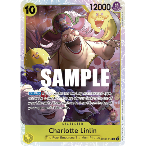 Charlotte Linlin: Carte One Piece PILLARS OF STRENGTH N°OP03-114