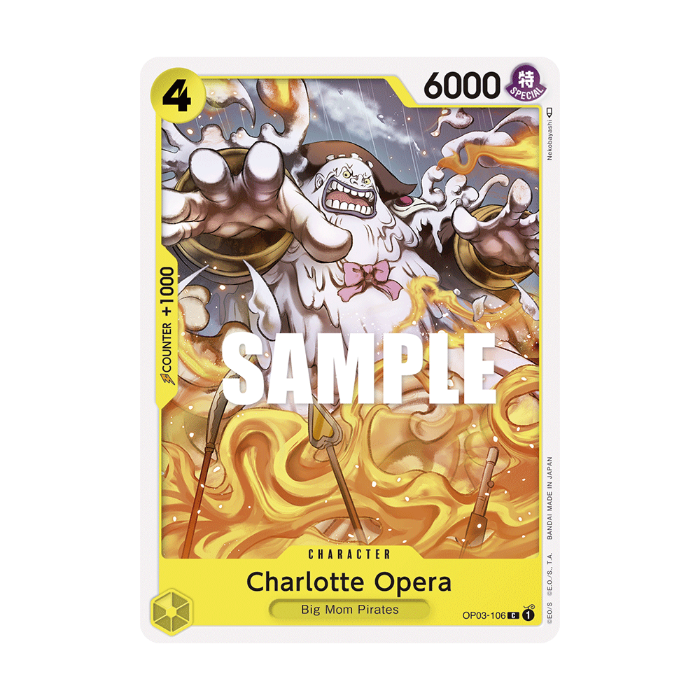 Charlotte Opera: Carte One Piece PILLARS OF STRENGTH [OP03] N°OP03-106
