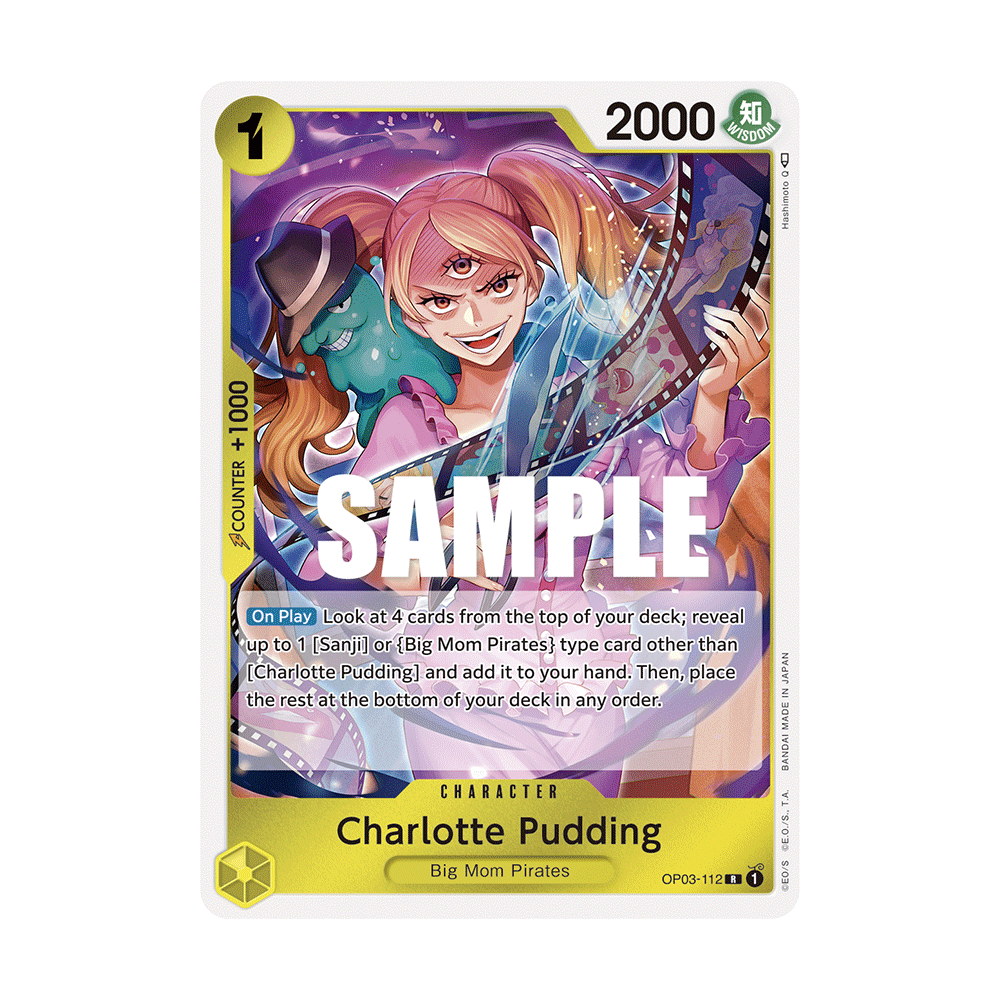 Charlotte Pudding: Carte One Piece PILLARS OF STRENGTH N°OP03-112