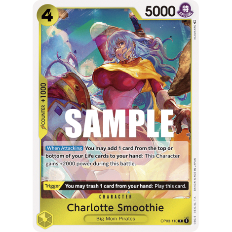 Charlotte Smoothie: Carte One Piece PILLARS OF STRENGTH N°OP03-110
