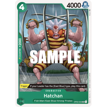 Hatchan: Carte One Piece PILLARS OF STRENGTH [OP03] N°OP03-033