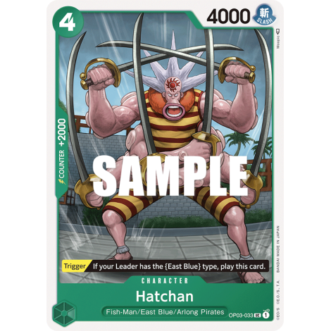 Hatchan: Carte One Piece PILLARS OF STRENGTH [OP03] N°OP03-033