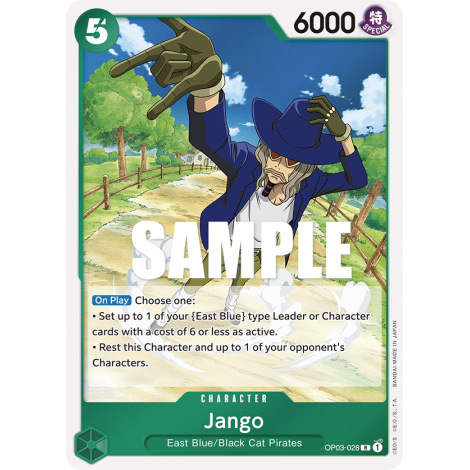 Jango: Carte One Piece PILLARS OF STRENGTH [OP03] N°OP03-028