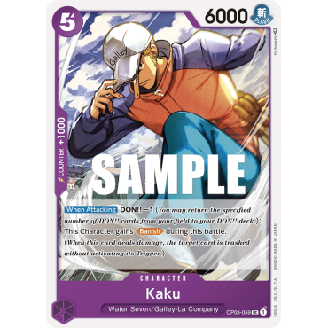 Kaku: Carte One Piece PILLARS OF STRENGTH [OP03] N°OP03-059