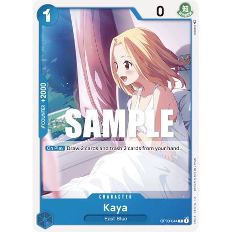 Kaya: Carte One Piece PILLARS OF STRENGTH [OP03] N°OP03-044