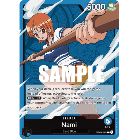 Nami: Carte One Piece PILLARS OF STRENGTH [OP03] N°OP03-040