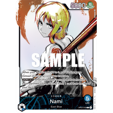 Nami: Carte One Piece PILLARS OF STRENGTH [OP03] N°OP03-040