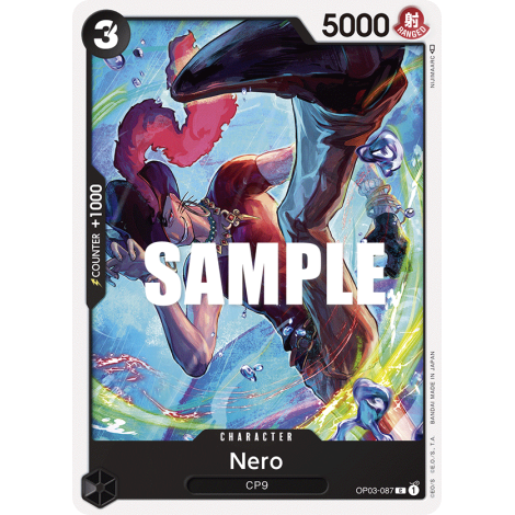 Nero: Carte One Piece PILLARS OF STRENGTH [OP03] N°OP03-087